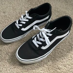 Vans old skool black white